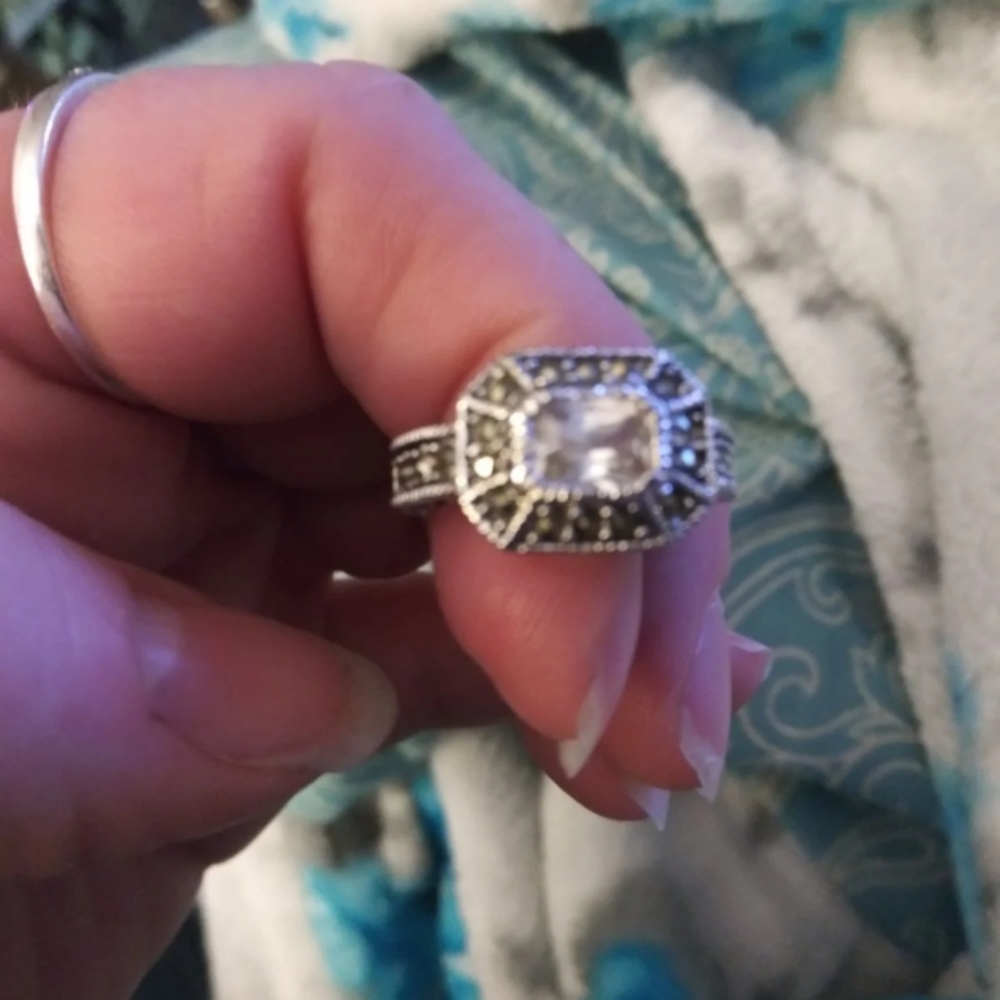 Size 6 Sterling silver ring